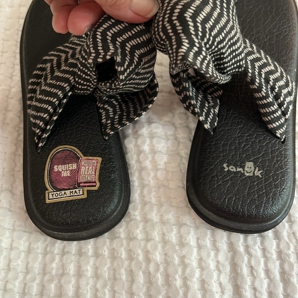 Sanuk Yoga Sling 2 Flip Flop Thong Sandals Size 8 - Picture 6 of 10